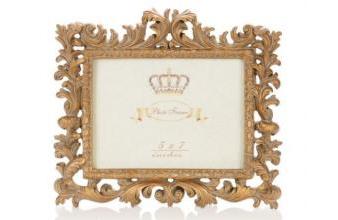 Casa Padrino Baroque Picture Frame 24 x H. 20 cm in antique gold in17251