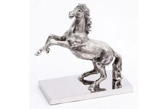 Casa Padrino Aluminum Sculpture Wild Horse